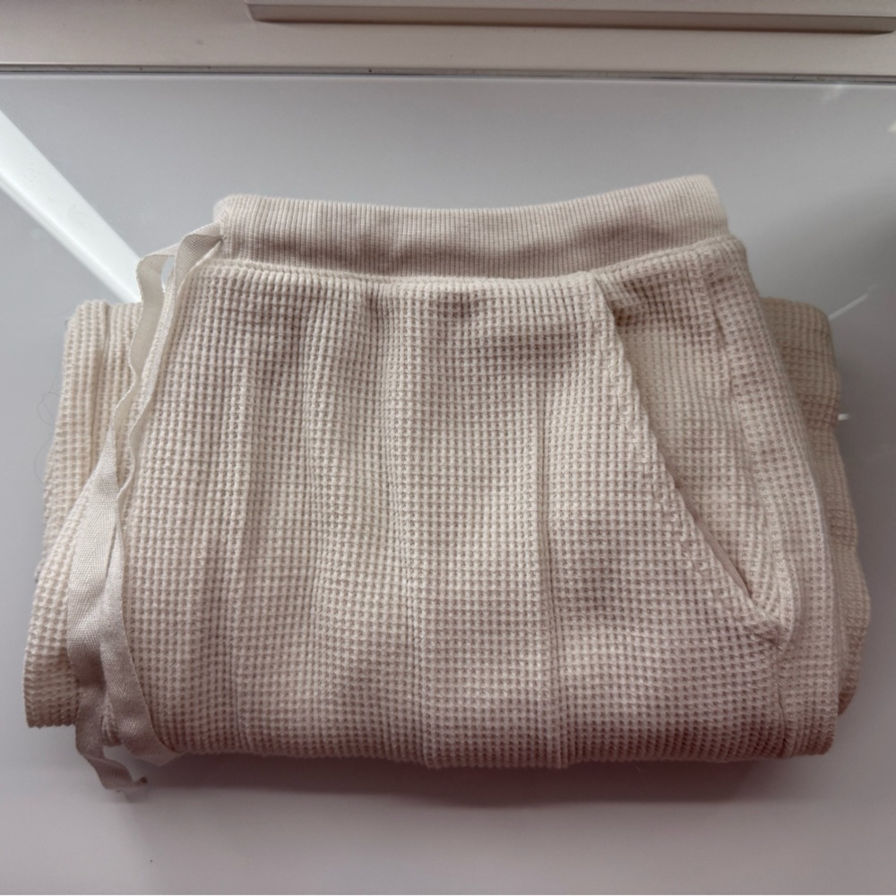 Stars Above Soft Cream Lounge Pants